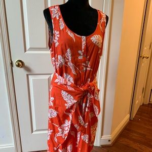 ❗️SALE❗️Tommy Bahama Wrap Front Midi Dress